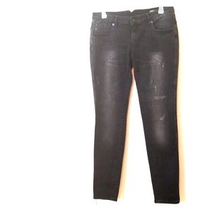 MNG Black SZ 8 Slim Push Up Skinny Jean